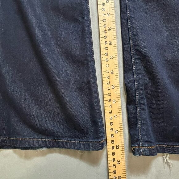 Joe's Jeans Womens Size 29 Curvy Bootcut Dark Blue Denim 5 Pocket 32x33 - Picture 4 of 8